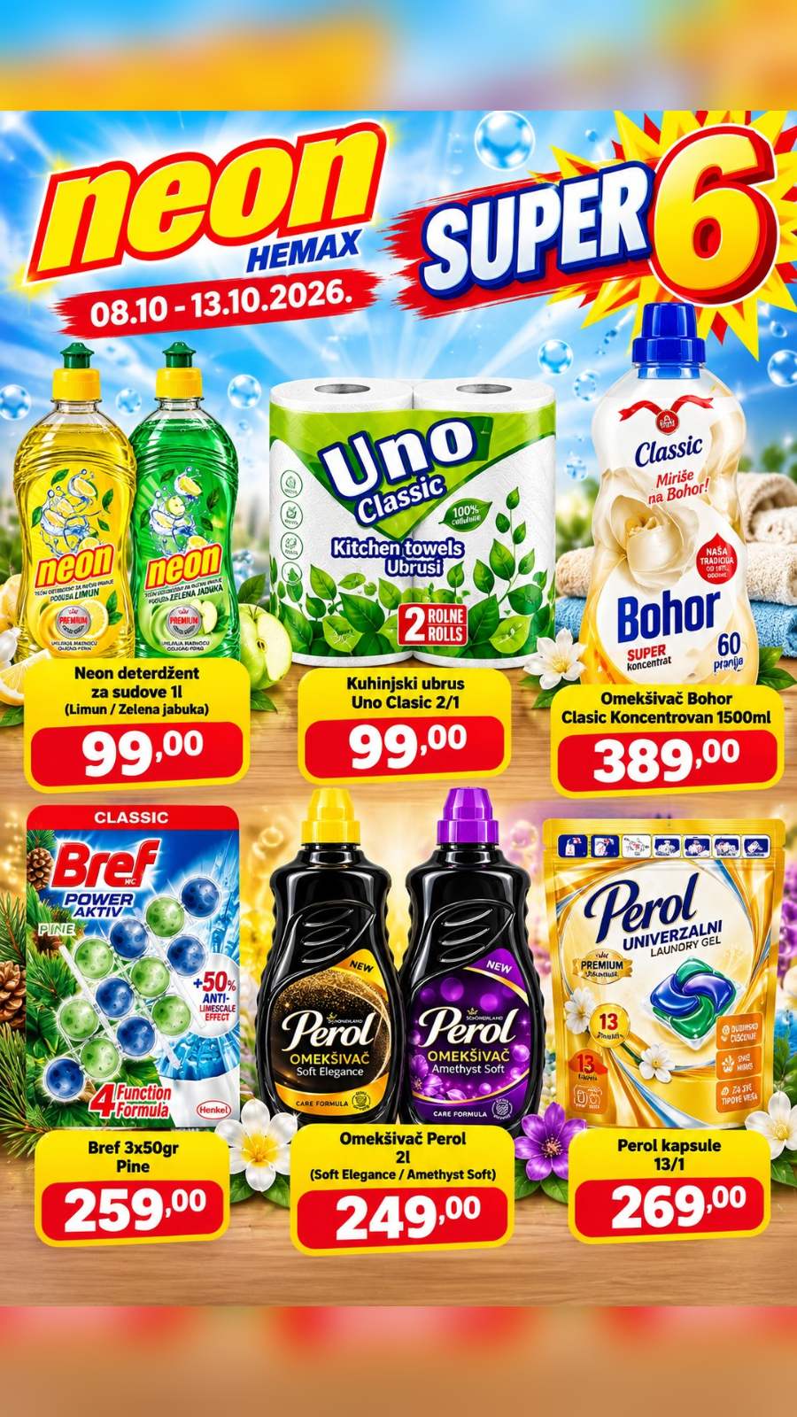 Super 6 akcijska ponuda i cene